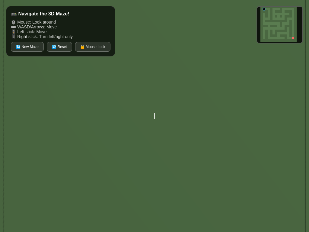 Screenshot of mazewalker